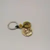 Wholesale of keychains, Five Emperors' coins, Volume Observation, celestial ruler, dustpan, God of Wealth, axe, Qilin, three-legged toad, Longevity fruit pendants undefined